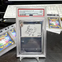PSA 9 - 2023 Pokemon SV-P JP - Glaceon - Yu Nagaba X PCG Campaign - Image 1