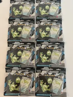 Pokemon Black Bolt Tech Sticker Collection. Lot Of 8 - Image 1