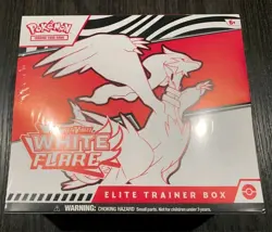 Pokemon TCG White Flare Elite Trainer Box ETB Factory Sealed lot of 2 - Image 1