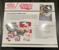 Pokemon TCG White Flare Elite Trainer Box ETB Factory Sealed lot of 2 - Image 2