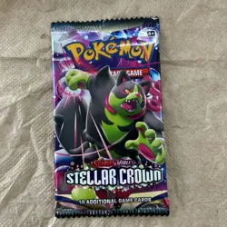 Pokemon TCG x1 Scarlet & Violet Stellar Crown Booster Pack #C02 - Image 1