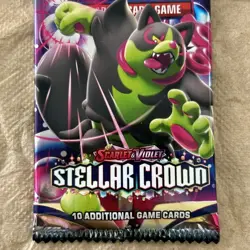 Pokemon TCG x1 Scarlet & Violet Stellar Crown Booster Pack #C02 - Image 4