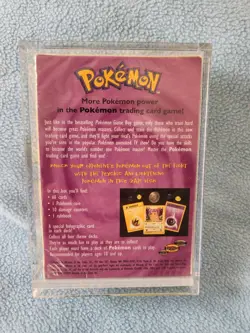 FACTORY SEALED 1999 Pokemon Zap Base Set Theme Deck Shadowless 742818060189 - Image 2