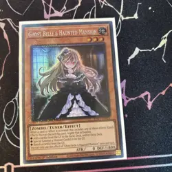 Yugioh Ghost Belle & Haunted Mansion RA01-EN011 Collector Rare 1st Ed NM - Image 1