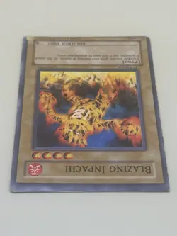 Blazing Inpachi - SD3-EN003 - 1st Edition - YuGiOh miscut Misprint Error - Image 2