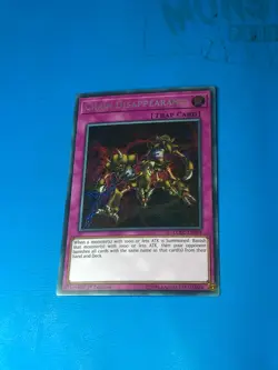 YUGIOH Secret Rare Chain Disappearance LCKC-EN094 1st Edition - Image 1