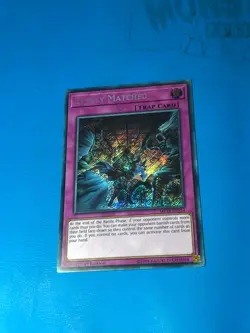 YUGIOH Secret Rare Evenly Matched MP18-EN154 1st Edition - Image 1