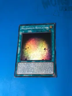 YUGIOH Super Rare Millennium Revelation LED7-EN006 - Image 1