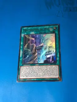 YUGIOH Ultra Rare Mausoleum Of White LCKC-EN036 1st Edition - Image 1
