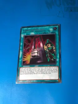 YUGIOH Secret Rare Card Of Demise LCKC-EN029 1st Edition - Image 1