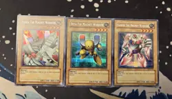 Yu-Gi-Oh Alpha, Beta, Gamma Magnet Warriors Duelist of the Roses Unlimited - LP - Image 1