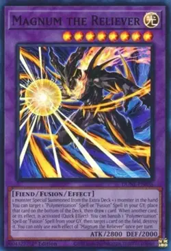 Magnum the Reliever - DUNE-EN036 - Super Rare - 1st Edition LP YuGiOh! Duelist - Image 1