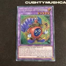 YUGIOH TIME WIZARD OF TOMORROW SECRET RARE DLCS-EN147 LIMITED EDITION - Image 2
