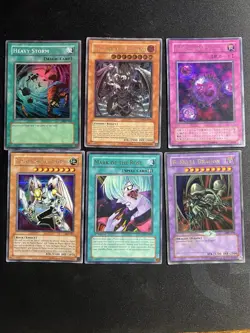 Vintage Yugioh Card Collection 6 Cards #5 - Image 1