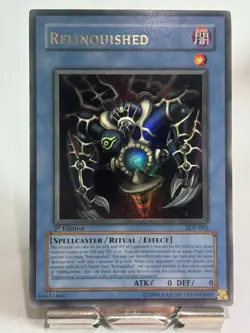 Yu-Gi-Oh! TCG Relinquished SDP-001 1ST EDITION ENGLISH NM - Image 1