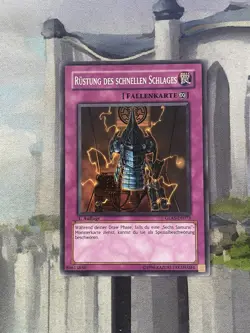 Yu-Gi-Oh! Rustung des schnellen Schlages, GLAS-DE073, Common, 1. Auflage - Image 1