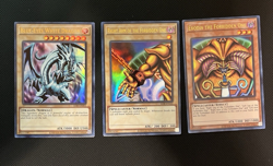 Yu-Gi-Oh! TCG English Card Lot (3) - Exodia & Blue-Eyes White Dragon - NM/M - Image 1