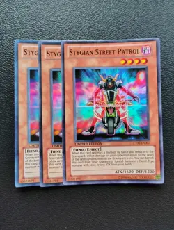 Yu-Gi-Oh - Stygian Street Patrol 3X - Full Playset - CT08-EN007 - Super Rare - Image 1