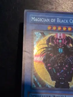 Yu-Gi-Oh SECRET RARE MAGICIAN OF BLACK CHAOS + BLACK ILLUSION RITUAL PP01 LP - Image 5