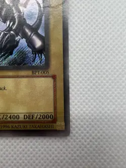 Yugioh Red-Eyes B. Dragon BPT-005 Secret Rare Limited Edition LP - Image 5