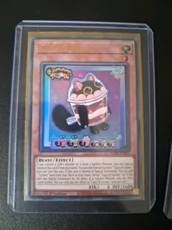 JUSH-EN016 Cupsy ⭐ Yummy ULTRA RARE 1st Edition Yu-Gi-Oh! Justice Hunters - Image 1