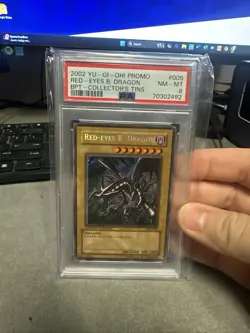 [PSA 8 NM/MT] 2002 Red Eyes Black Dragon - BPT Collector’s Tins - Image 1