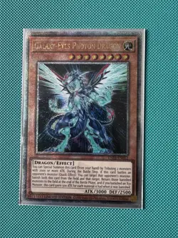 Yu-Gi-Oh! TCG Galaxy-Eyes Photon Dragon TN23-EN012 Quarter century rare - Image 1