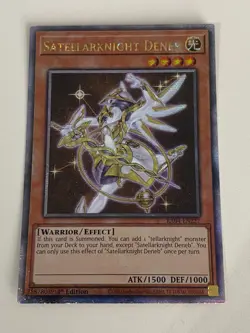 Yugioh - Satellarknight Deneb - 1st Edition QCR Quarter Century NM - Free Holo - Image 1