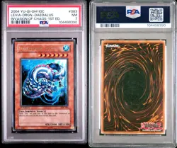 Yu-Gi-Oh! PSA 7 Levia Dragon - Daedilus IOC-083 1st Edition, Ultra Rare. - Image 1