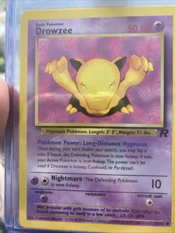 Pokemon TCG: Drowzee 54/82 Team Rocket 1st Edition WOTC - NM Card - Image 7