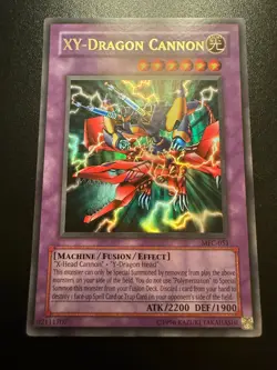 Yu-Gi-Oh! XY-Dragon Cannon MFC-051 Unlimited Ultra Rare Lightly Played - Image 2