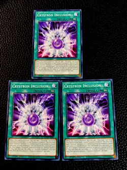 Crystron Inclusion (X3) SUDA-EN061 Yugioh 1st Edition (New) - Image 1