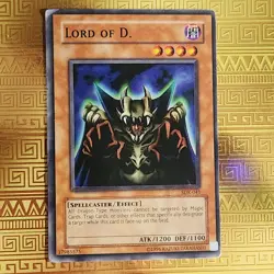 Lord Of D SDK-041 Starter Deck Kaiba Super Rare Holo Misprint LP Yu-Gi-Oh - Image 2