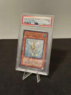 Treeborn Frog [Ultimate Rare 1st Edition] SOI-EN025 YuGiOh - PSA 7 - Image 1