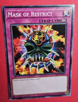 1x Yu-Gi-Oh! Mask Of Restrict - SR07-EN040 - Common - 1st Edition - NM - Image 1