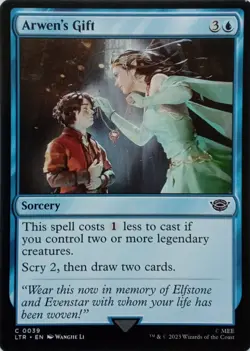 0039 ARWEN'S GIFT COMMON THE LORD OF THE RINGS MTG CARD - Image 1