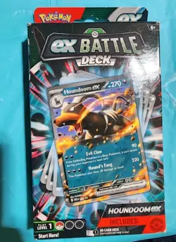 Pokemon Ex Battle Deck HOUNDOOM EX, 60 card deck, NEW & SEALED/UNOPENNED., RARE! - Image 1