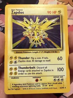 Pokemon Base Set Holo, Non Holo Card Lot Of 6 Cards Zapdos, Raichu, Nidoking Etc - Image 3