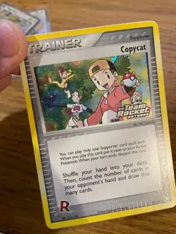 N/MINT! Copycat (83/109) EX Team Rocket Returns Reverse Holo Pokemon Card! - Image 3