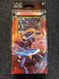 Pokemon Sun & Moon Ultra Prism Theme Deck Mach Strike Garchomp Card 820650803505 - Image 1