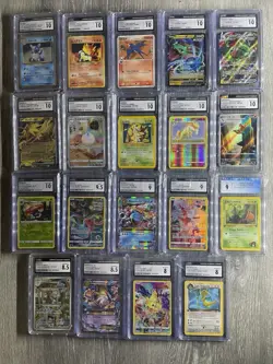 Graded Pokemon Card Collection; Grades 8-10 19 Cards ! All Mint. Pokemon lot - Image 2