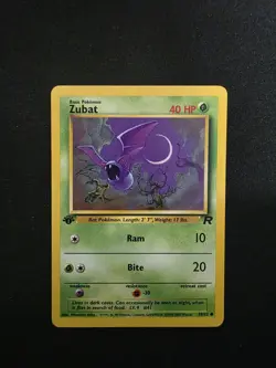 ZUBAT - 70/82 - 1ST EDITION - TEAM ROCKET - POKEMON CARD - Image 1