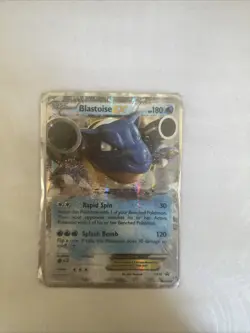 Blastoise EX XY30 Holo Promo Pokemon Card 2014 -sleeved- - Image 1