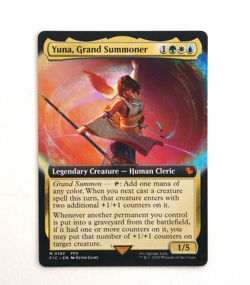 Yuna Grand Summoner Borderless Art Card - Image 1