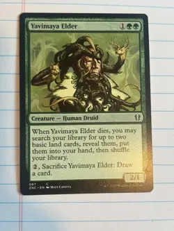 Yavimaya Elder Commander: Zendikar Rising Magic the Gathering Card - Image 1