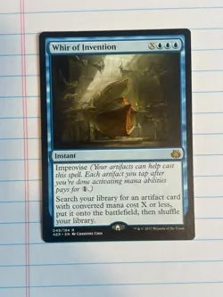 Whir of Invention Aether Revolt Regular Magic the Gathering Card - Image 1