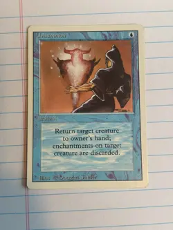 Unsummon Revised Edition Regular Magic the Gathering Card - Image 1