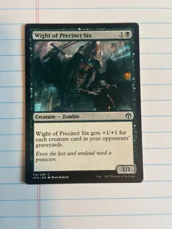 Wight of Precinct Six Iconic Masters Regular Magic Card - Image 1