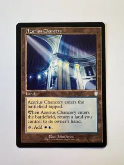 Azorius Chancery - RETRO FRAME - MTG The Brothers' War: Commander - NM - Image 1