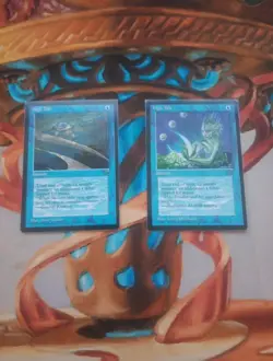 Magic The Gathering MTG Fallen Empires High Tide x 2 - Image 1
